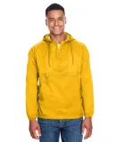 Harriton M750 Adult Packable Nylon Jacket SUNRAY YELLOW