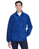 Harriton M990 Men's 8 oz. Full-Zip Fleece TRUE ROYAL