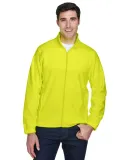 Harriton M990 Men's 8 oz. Full-Zip Fleece SAFETY YELLOW