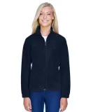 Harriton M990W Ladies' 8 oz. Full-Zip Fleece NAVY