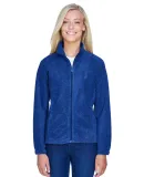 Harriton M990W Ladies' 8 oz. Full-Zip Fleece TRUE ROYAL