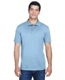 Harriton M315 Men's 4 oz. Polytech Polo LIGHT BLUE