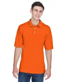 Harriton M265 Men's 5.6 oz. Easy Blend™ Polo TEAM ORANGE