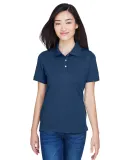 Harriton M265W Ladies' 5.6 oz. Easy Blend™ Polo NAVY