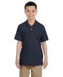 Harriton M265Y Youth 5.6 oz. Easy Blend™ Polo NAVY