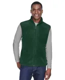 Harriton M985 Adult 8 oz. Fleece Vest HUNTER