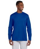 Harriton M320L Adult 4.2 oz. Athletic Sport Long-S TRUE ROYAL