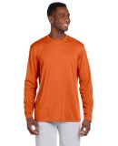 Harriton M320L Adult 4.2 oz. Athletic Sport Long-S TEAM ORANGE