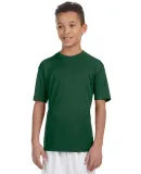 Harriton M320Y Youth 4.2 oz. Athletic Sport T-Shir DARK GREEN
