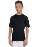 Harriton M320Y Youth 4.2 oz. Athletic Sport T-Shir BLACK
