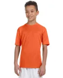 Harriton M320Y Youth 4.2 oz. Athletic Sport T-Shir TEAM ORANGE