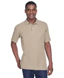 Harriton M280 Men's 5 oz. Blend-Tek™ Polo STONE