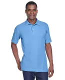 Harriton M280 Men's 5 oz. Blend-Tek™ Polo LT COLLEGE BLUE