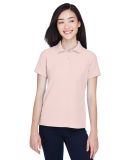 Harriton M280W Ladies' 5 oz. Blend-Tek™ Polo in Blush