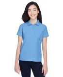 Harriton M280W Ladies' 5 oz. Blend-Tek™ Polo LT COLLEGE BLUE