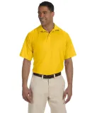 Harriton M374 Men's 3.8 oz. Polytech Mesh Insert P GOLD