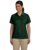 Harriton M374W Ladies' 3.8 oz. Polytech Mesh Inser DARK GREEN