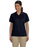 Harriton M374W Ladies' 3.8 oz. Polytech Mesh Inser NAVY