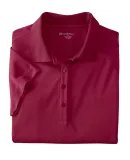 Harriton M374W Ladies' 3.8 oz. Polytech Mesh Inser MAROON