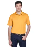 Harriton M354 Men's Micro-Piqué Polo GOLD