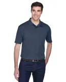 Harriton M354 Men's Micro-Piqué Polo NAVY