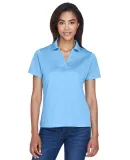 Harriton M354W Ladies' Micro-Piqué Polo LIGHT BLUE