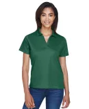 Harriton M354W Ladies' Micro-Piqué Polo DARK GREEN