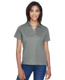 Harriton M354W Ladies' Micro-Piqué Polo CHARCOAL