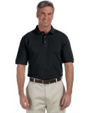 Harriton M200T Men's Tall 6 oz. Ringspun Cotton Pi BLACK