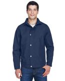 Harriton M705 Men's Auxiliary Canvas Work Jacket DARK NAVY