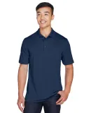 Harriton M345 Men's Advantage IL Snap Placket Perf DARK NAVY