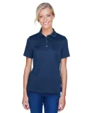 Harriton M345W Ladies' Advantage IL Snap Placket P DARK NAVY