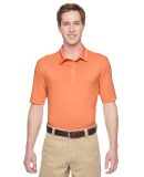 Harriton M410 Men's Cayman Performance Polo NECTARINE