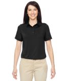 Harriton M410W Ladies' Cayman Performance Polo BLACK