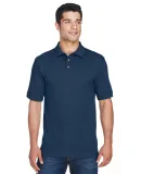 Harriton M200 Men's 6 oz. Ringspun Cotton Piqué S NAVY