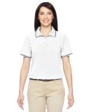Harriton M270W Ladies' 5.6 oz. Tipped Easy Blend™ Polo