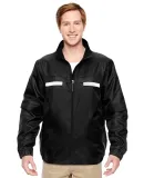 Harriton M770 Adult Survey Fleece-Lined All-Season BLACK