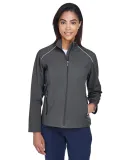 Harriton M780W Ladies' Echo Soft Shell Jacket DARK CHARCOAL