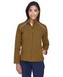 Harriton M780W Ladies' Echo Soft Shell Jacket DUCK BROWN