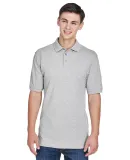 Harriton M265T Men's Tall 5.6 oz. Easy Blend™ Po GREY HEATHER