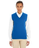 Harriton M415W Ladies' Pilbloc™ V-Neck Sweater V TRUE ROYAL