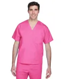 Harriton M897 Adult Restore 4.9 oz. Scrub Top CHARITY PINK