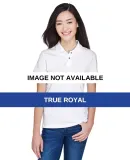 Harriton M200W Ladies' 6 oz. Ringspun Cotton Piqu? TRUE ROYAL