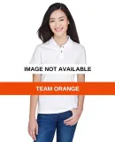 Harriton M200W Ladies' 6 oz. Ringspun Cotton Piqu? TEAM ORANGE