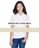 Harriton M200W Ladies' 6 oz. Ringspun Cotton Piqu? STONE