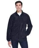 Harriton M990T Men's Tall 8 oz. Full-Zip Fleece NAVY