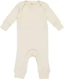 Rabbit Skins 4412 Infant Long Legged Baby Rib Body NATURAL