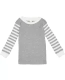 Rabbit Skins 101Z Infant Long Sleeve Baby Rib Paja HT/ HT WH ST/ WH