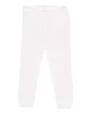 Rabbit Skins 102Z Baby Rib Infant Pajama Pants WHITE