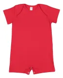 Rabbit Skins 4486 Infant Premium Jersey T-Romper RED